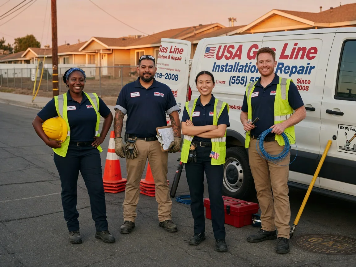Gas Line Installation company in Nova, OH